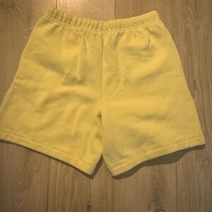 Yellow Kids Shorts